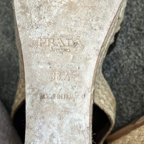 Prada suede wedges - Picture 6 of 6